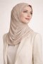 Stone-Embellished Hijab Ready-Made Hijab Ready-Made Practical Shawl Turban Stylish Stretch Fabric Fabric - 3