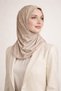 Stone-Embellished Hijab Ready-Made Hijab Ready-Made Practical Shawl Turban Stylish Stretch Fabric Fabric - 4