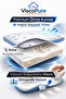 Visco Ergonomic Orthopedic Memory Foam Pillow with Neck Support - 2