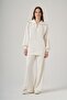 1093 Sailor Collar Stripe Detail Trouser Suit