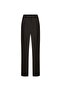 Brown Double Legged Wool Pack Loose Pants - 4