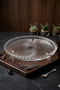 Zorella Footed Glass Presentation Bowl Snack Bowl 23 cm - 2