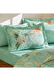 Lario Cotton Satin Double Duvet Cover Set Blue - 4