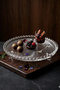 Zorella Footed Glass Presentation Bowl Snack Bowl 23 cm - 3