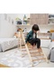 Natural Climbing Pikler with Ladder & Ramp Slide - Large - 6