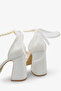 Esema Women's Wedding Dress Heeled Shoes - - 4