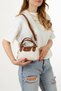 3-Piece Bag Pack Women's Crossbody Minimalist Hand and Shoulder Bag 3 Bags Black Cream and Beige - 7