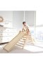 Natural Climbing Pikler with Ladder & Ramp Slide - Large - 7