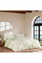 Allday Miren Cotton Saten Double Duvet Cover Set Green - 4
