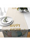 Digital Printed Runner - Egg Patterned - Easter - Happy Easter - 140x40 Cm