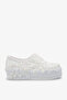 Elegant Women's Wedding Dress Padded Shoes - Lace