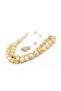Systematic Sphere Cut Large Size Ram's Horn Prayer Beads 10 mm - 3