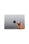 Smiling Face Hyena Sticker Car, Motorcycle, Helmet, Laptop, Glass, Wood, Marble Sticker 13X11 cm - 4