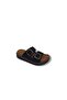 Apella 250 Women's Black Buckled Padded Sole Slipper - 4