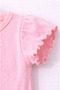 Corded Fabric Fabric 2-Piece Baby Girl Set with Shorts for Summer - 2