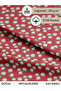 100% Cotton Ranforce Fabric 100X240 cm 120 G/M² Digital Printing Premium Patchwork and Sewing - 3