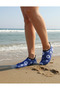 Anti-Slip Silicone Sole Sea Shoes with Evil Eye Pattern - Flexible Beach and Pool Shoes - Sea Shoes - 2