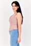 Women V Neck Allover Print Sleeveless Top, Multicolor - 2