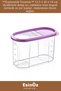 # Storage Container Transparent 1.2 Liter Food Cat Dog Food Box with Lid Kitchen Food Organizer - 3