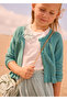 Girl's Guipure Lace Knitted Cardigan 3383