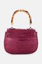 Women Brand Logo Cross Body Bag, Red - 4