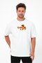 Unisex Oversized Embroidered Charizard Anime Character Design 100% Cotton Pack T-Shirt - 4
