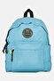 Men Brand Logo Backpack, Blue