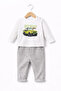 Baby Boy Vest Set 3-Piece Set Pocketed - 4