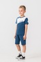 100% Cotton Cotton in Pocketed Boys' Shorts Pajama Set South