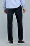 Solid Chinos with Button Closure - 4