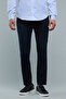 Solid Chinos with Button Closure