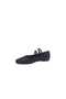 215 Women's Black Couple Shoes Buckled Ballet Flats - 3