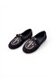 Embroidered Suede Women's Loafer - 2