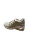 Women's Wedge Heel Glittery Sports Shoes - 5