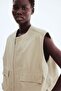 Bubble-hem gilet - 3