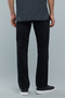Solid Slim Fit Pants with Button Closure - 5