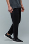 Solid Slim Fit Pants with Button Closure - 4