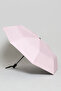 Unisex Lilac Solid Umbrella - 4