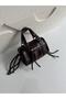 Varşova Model Hand and Woman Shoulder Bag Bitter Coffee - 2