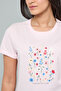 Printed T-Shirt with Crew Neck and Short Sleeves - 6