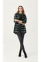 Women's Christ Flannel Shirt, Oversized Wide Fit - 6