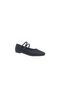 215 Women's Black Couple Shoes Buckled Ballet Flats - 2