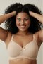 Skin Color Premium Quality C Cup Large Size Shaping / Sculpting Bra |   Non-wired Sponge Unassisted Daily Pad - 5