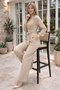 Jumpsuit M2001-1 Beige - 2