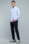 Solid Slim Fit Pants with Button Closure - 2
