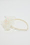 Girl's Ivory Bow Headband - 3