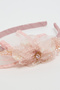 Girl's Pink Embellished Headband - 4