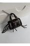 Varşova Model Hand and Woman Shoulder Bag Bitter Coffee