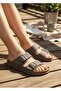 Unisex Çift Buckled Ortopedi Ultra Stretchy Lightweight Suitable for Pool, Beach and Daily Use Slipper - 3
