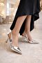 Elegant Pointed Toe Women's Heeled Shoes - 2